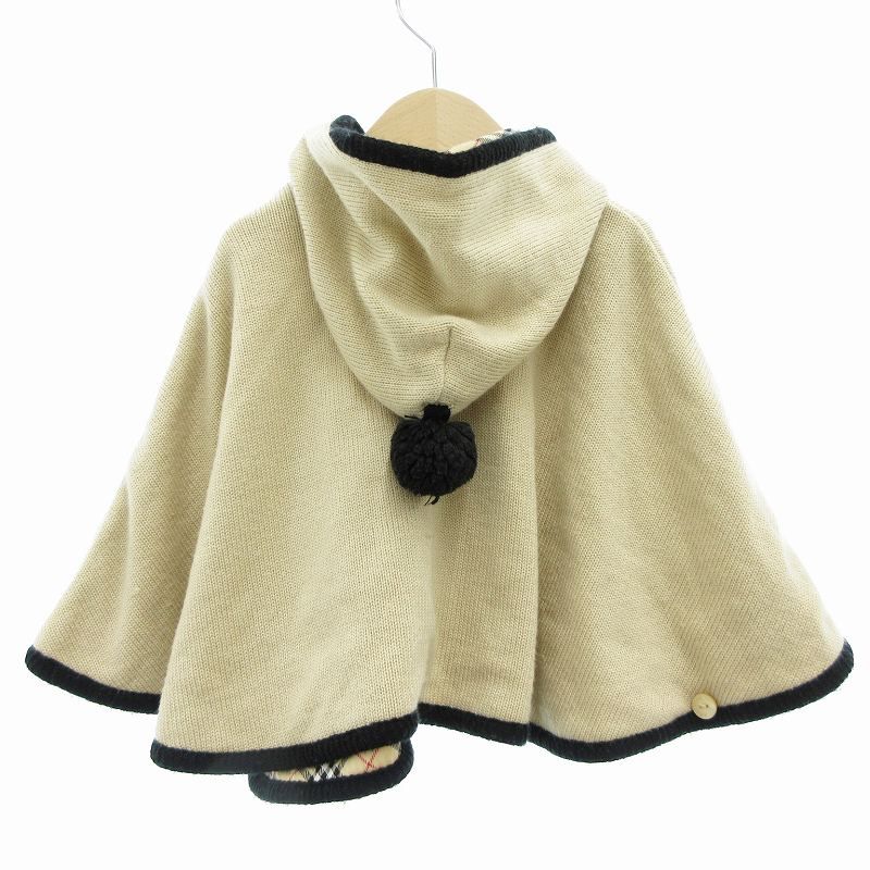 Burberry バーバリーロンドン ノバチェック ポンチョ フリンジ