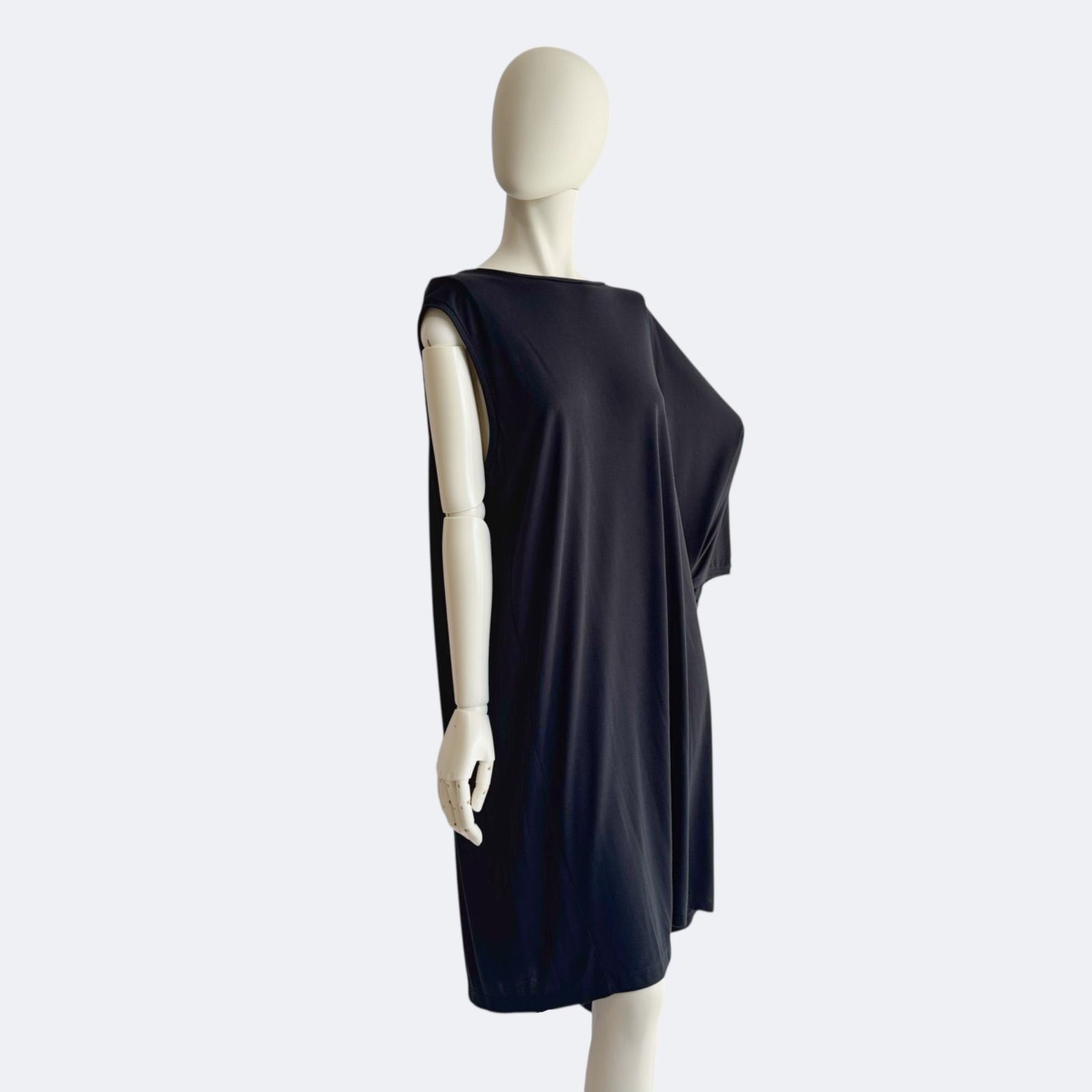 MM6 Maison Margiela ワンピース ブラック アシンメトリー