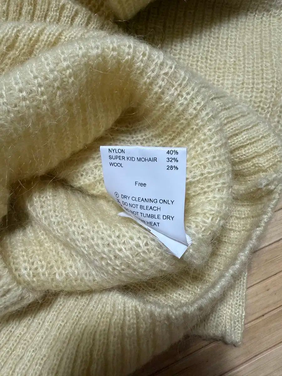 TANNAT Vネック キッドモヘア ニット NICORILABO_COM