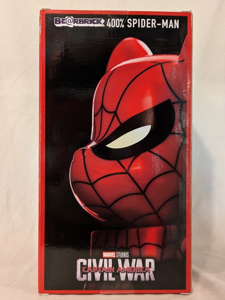 サニーサイドアップ HAPPYくじ BE RBRICK MARVEL STUDIO L ST賞 SPIDER-MAN 400