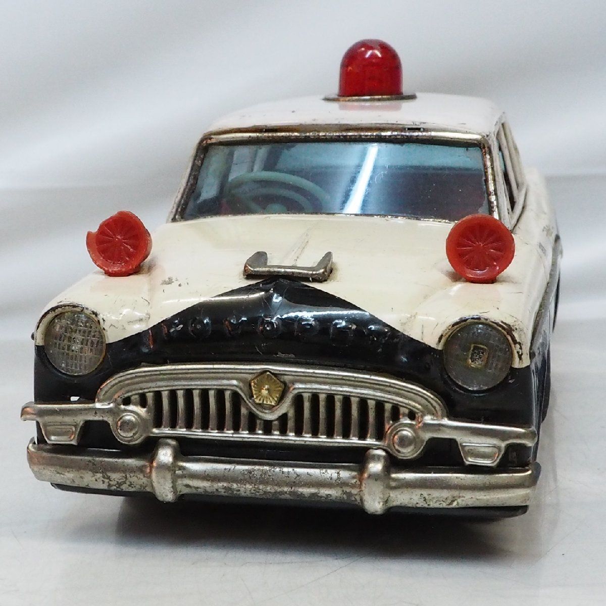 萬代屋【TOYOPET CROWN 初代トヨペット クラウン1900デラックス警視庁パトカー改造有】ブリキtin toy car□BC  BANDAIバンダイ【箱無】0365 - メルカリ