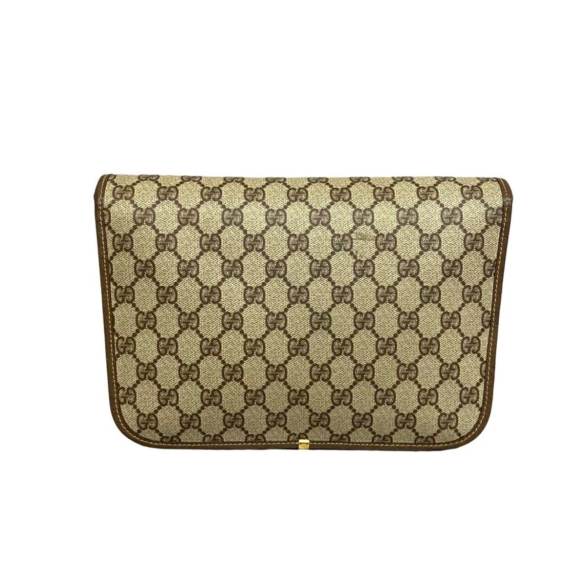 美品 GUCCI グッチ オールドグッチ ヴィンテージ レザー 本革 GG 