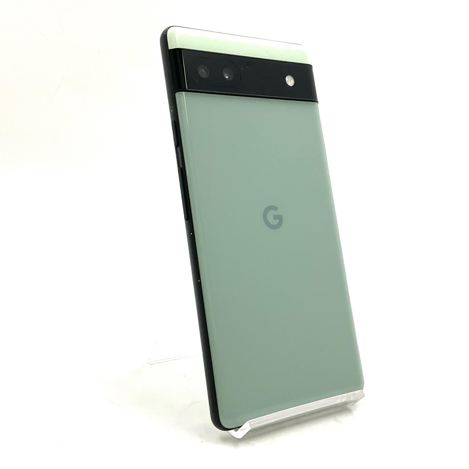 Google Pixel 6a 128GB セージ Softbank SIMフリー GB17L 白ロム