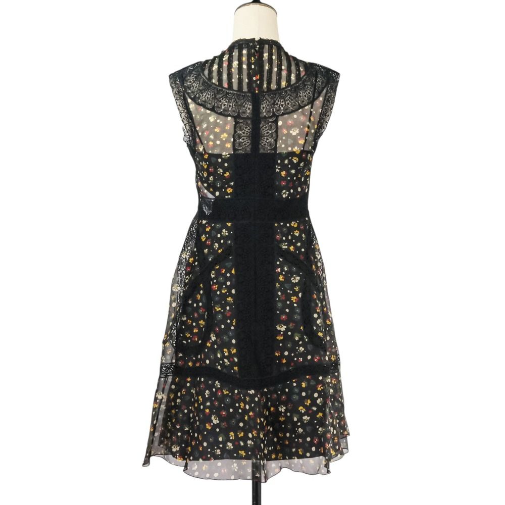 美品 Christian Dior クリスチャンディオール フラワープリント