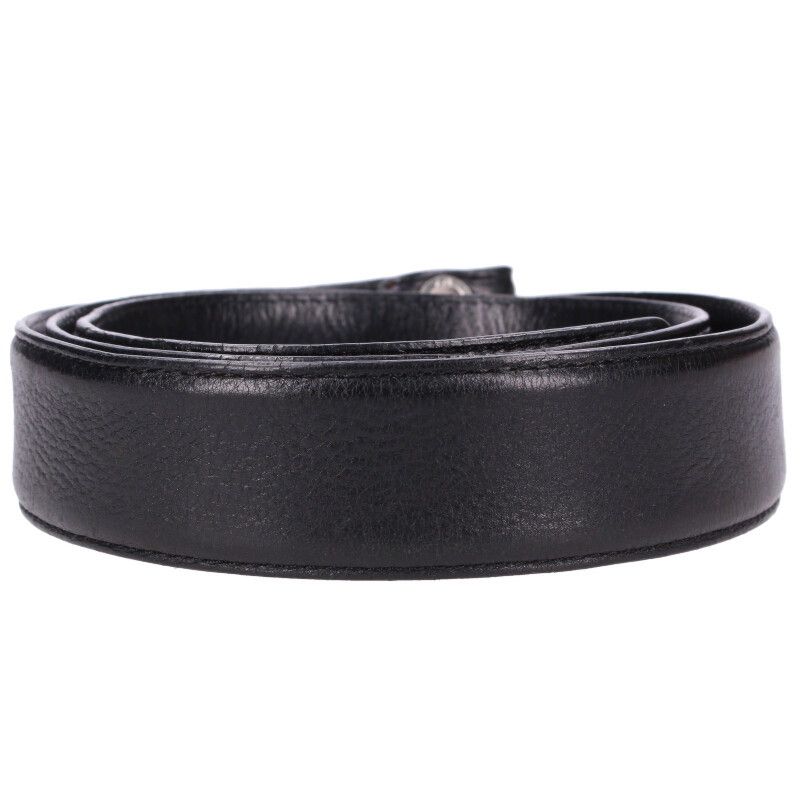 クロムハーツ 1.5 STRAP/1.5inchスクロールレーベルリベッツ レザー