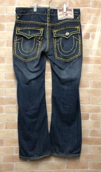 TRUE RELIGION(トゥルーレリジョン) ストレート デニム パンツ （ 33 ）