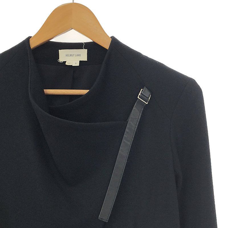 HELMUT LANG / ヘルムートラング | ウール ノーカラージャケット