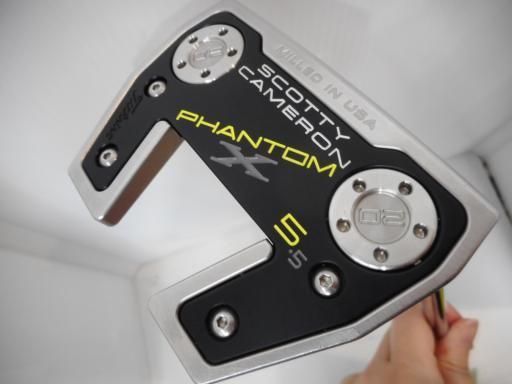 タイトリスト SCOTTY CAMERON PHANTOM X 5.5 2021 33インチ パター PT スチール フレックスその他 メンズ 男性用 右利き 右用 Cランク ゴルフクラブ