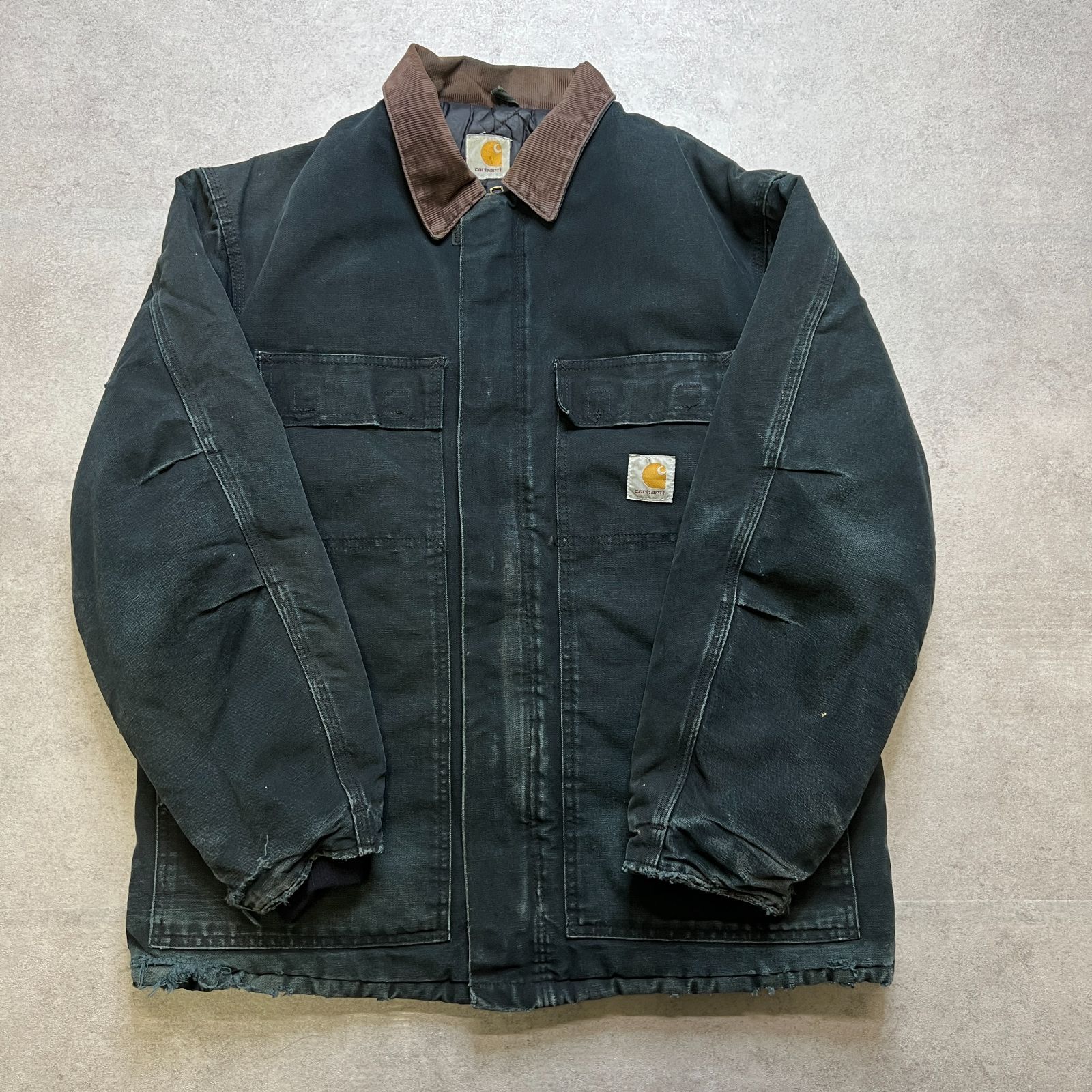 Carhartt カーハート 良フェード トラディショナルジャケット 襟