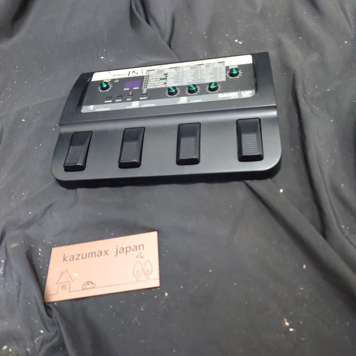Maxon PS-3 Guitar Multi Effects Processor 動作品 本体のみ マルチエフェクター マクソン ギター用エフェクト z-2303