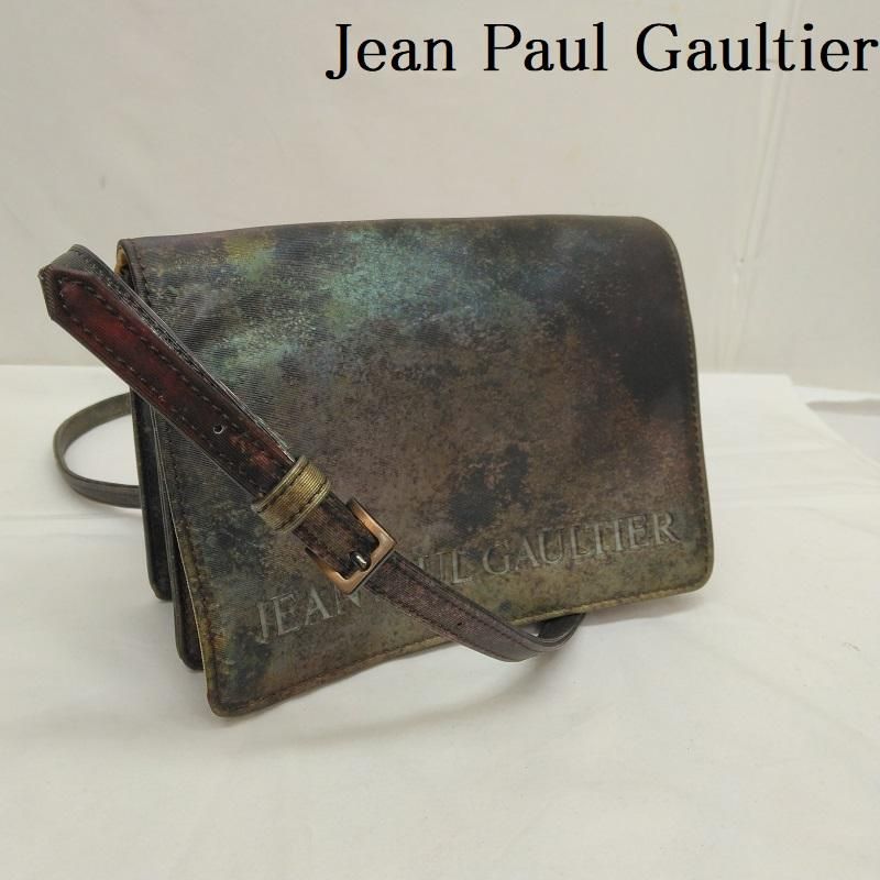 Jean-paul-gaultier Vサイバーポーチ Jean Paul Gaultier ジャンポールゴルチエ ショルダーバッグ V