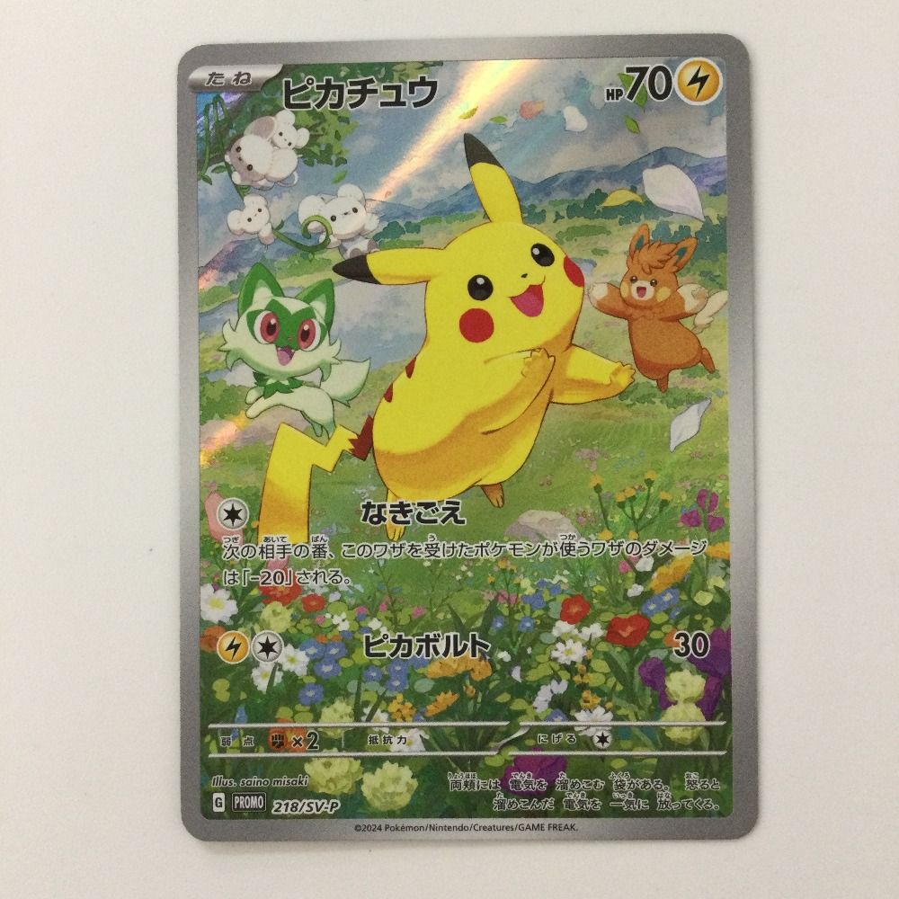 値下げ中【PSA10最高位鑑定】ピカチュウ みんなでぼうけん