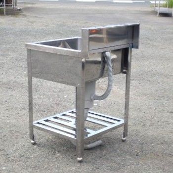 業務用 ステンレス 1槽 シンク W600 D600 H800(+150)mm 厨房 槽内寸