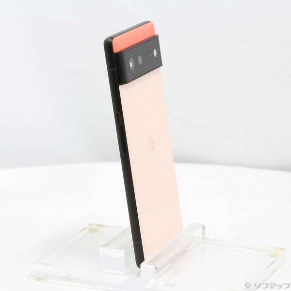 Google Pixel 6 （カインダコラル） 中古品〕 Google Pixel 6 128GB カインダコラル GA02910 au SIM