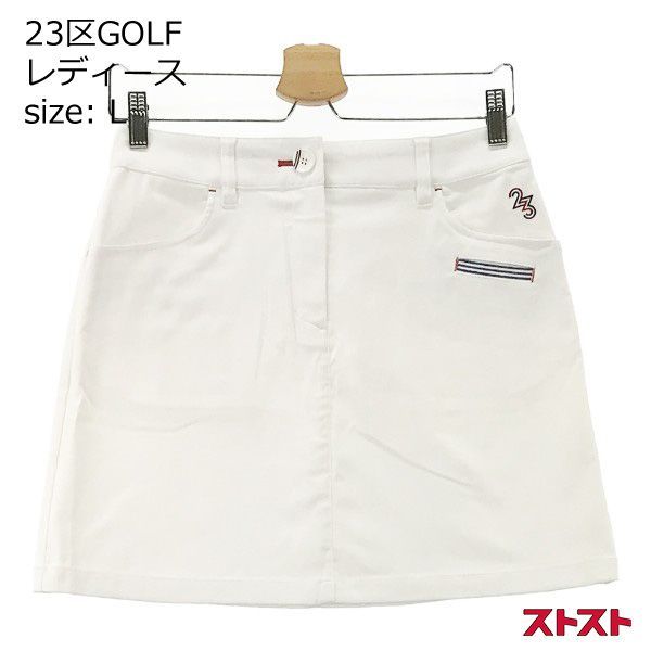 23区GOLF ゴルフ スカート ホワイト系 64 ［240001890665］# - メルカリ