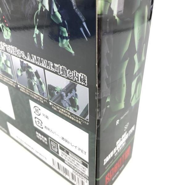 中古】未開封)ROBOT魂 ＜SIDE MS＞ MS-06F ザクII (砲手用) Ver