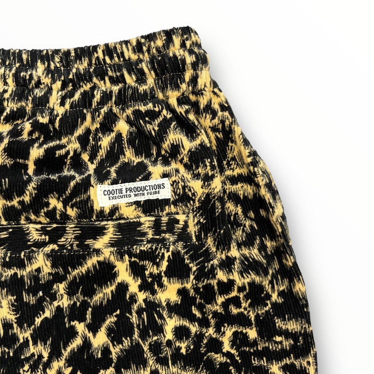 定価19800円 COOTIE Corduroy Leopard Easy Shorts コーデュロイ