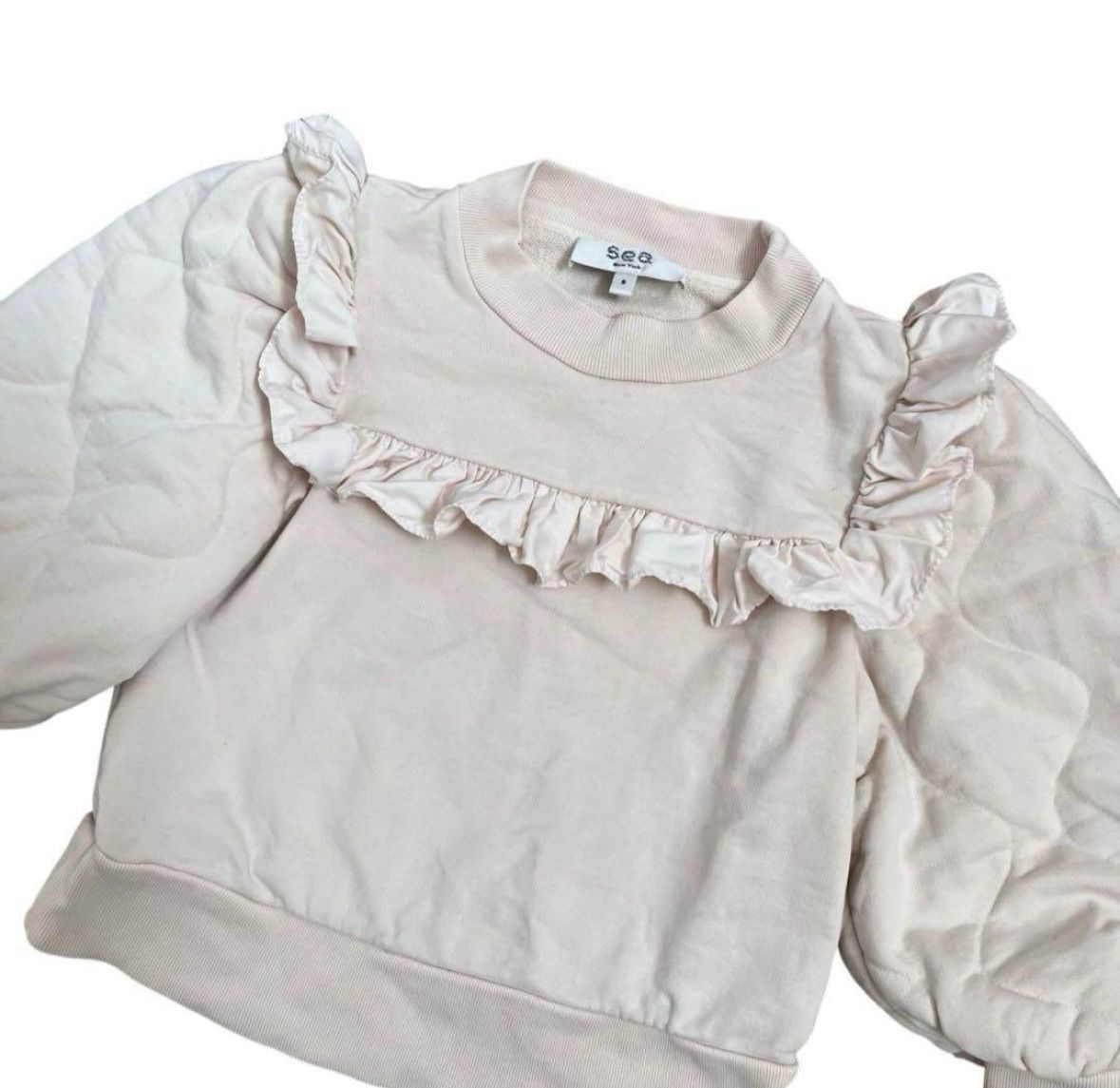 フリルドッキングスウェット