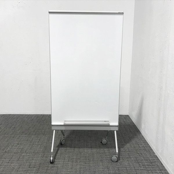 パーティション 自立式 両面式 縦型 片面投影対応 暗線入り オカムラ スキップシルバー パーテーション