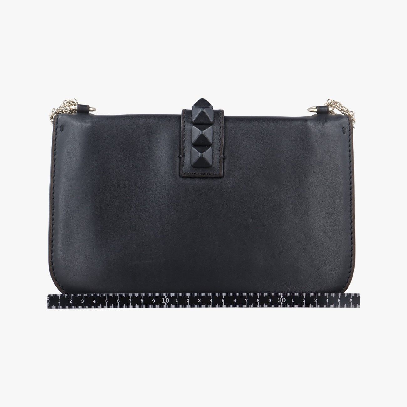 ヴァレンティノValentinoロックスタッズ グラムロック ブラック レザー BS-G398VLX3