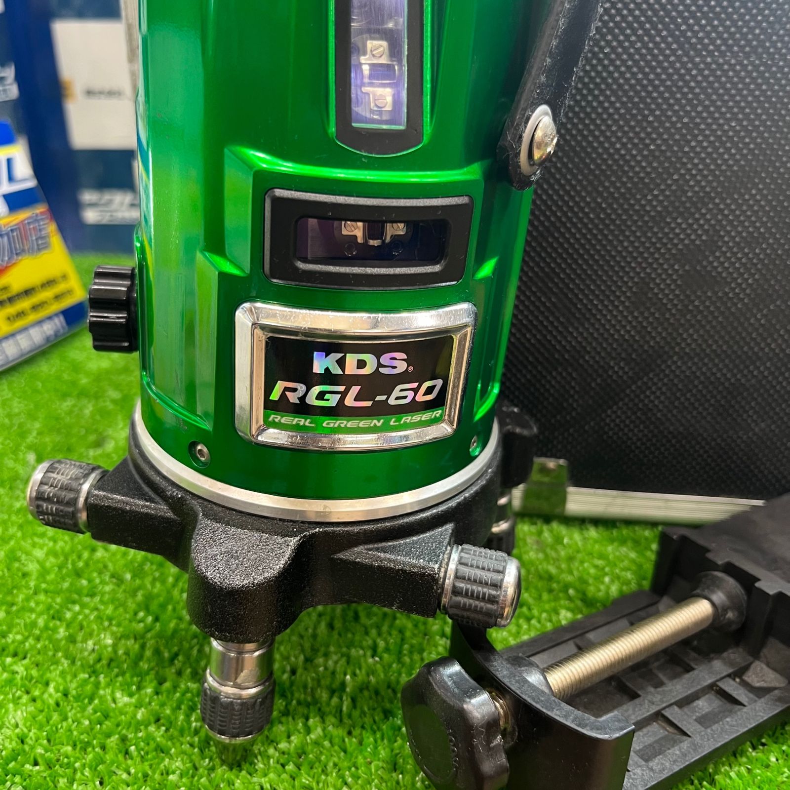 〇KDS グリーンレーザー墨出し器 RGL-60 矩十字・横【草加店 〇KDS グリーンレーザー墨出し器 RGL-60 矩十字・横【草加店