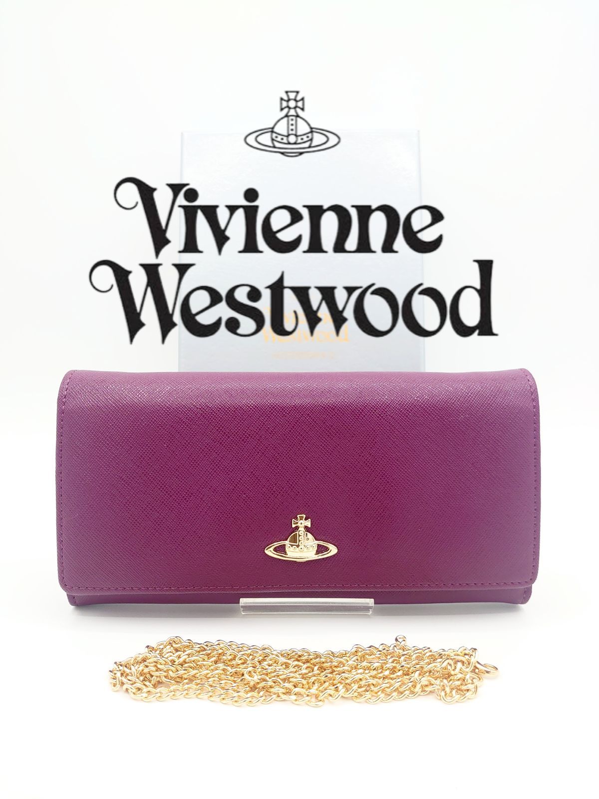 財布新品正規品 Vivienne Westwood 長財布 69vv530 - 財布