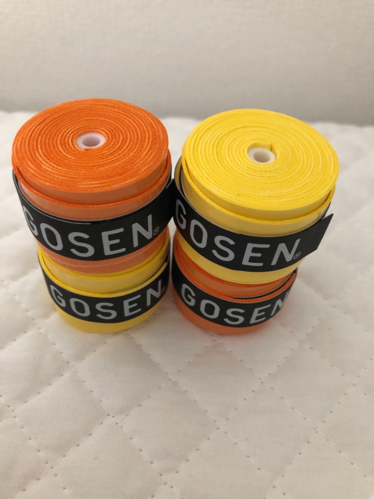 最安値級価格 グリップテープ GOSEN GOSENグリップテープ 赤2個と