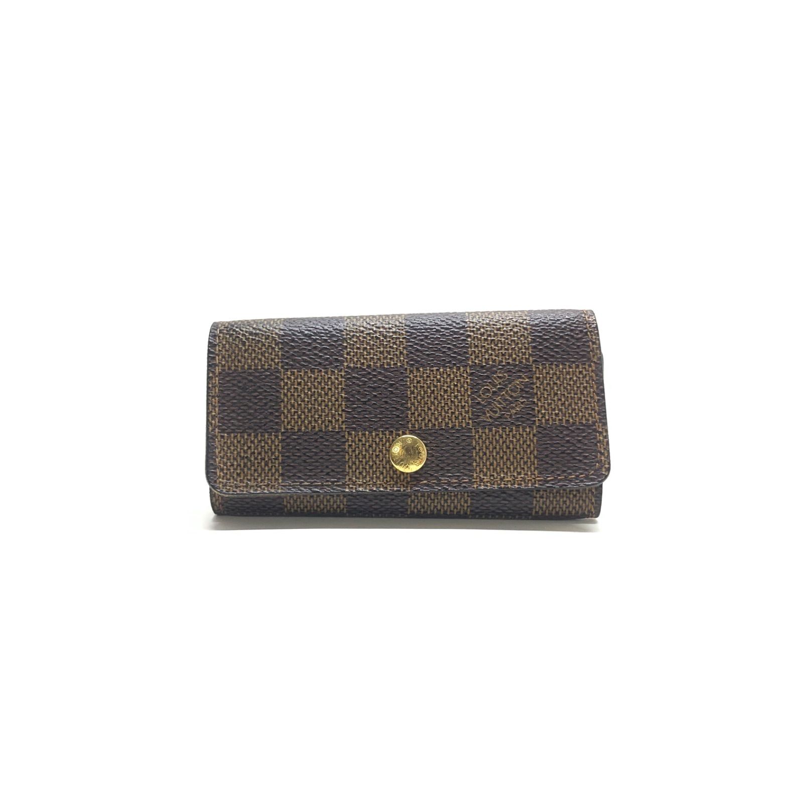 408 LOUIS VUITTON ルイヴィトン ダミエ キーケース 4連 - メルカリ
