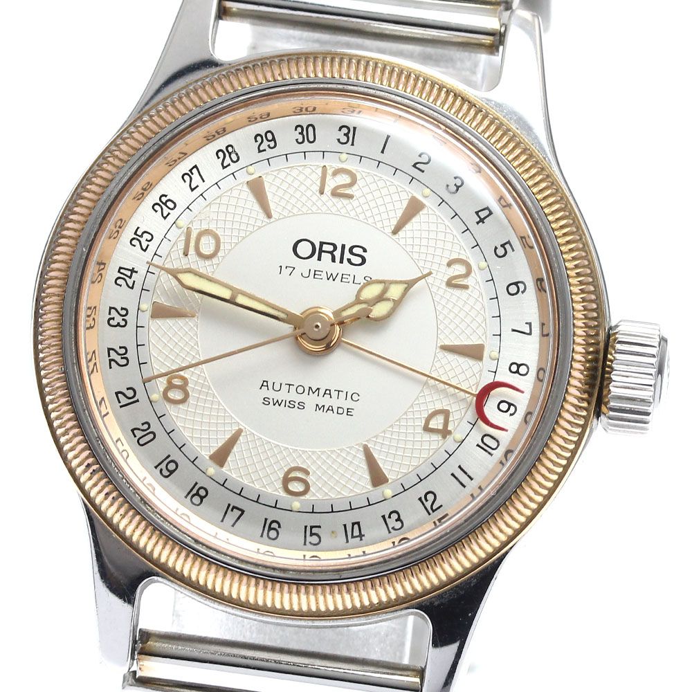 オリス ORIS 7400B ビッグクラウン ポインターデイト 自動巻き
