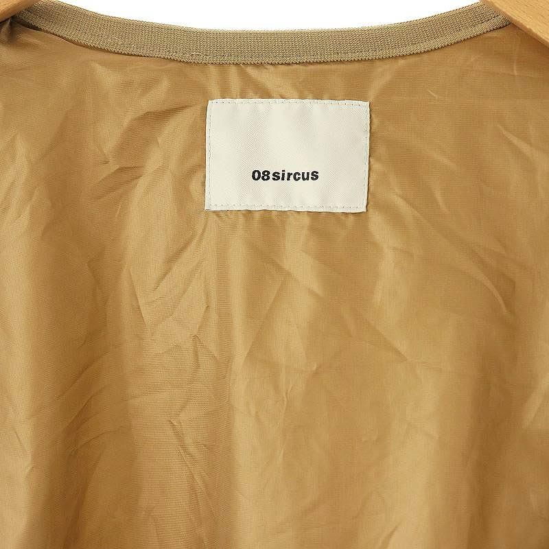 ゼロエイトサーカス 08SIRCUS ポリエステルキルティングコート ノー  