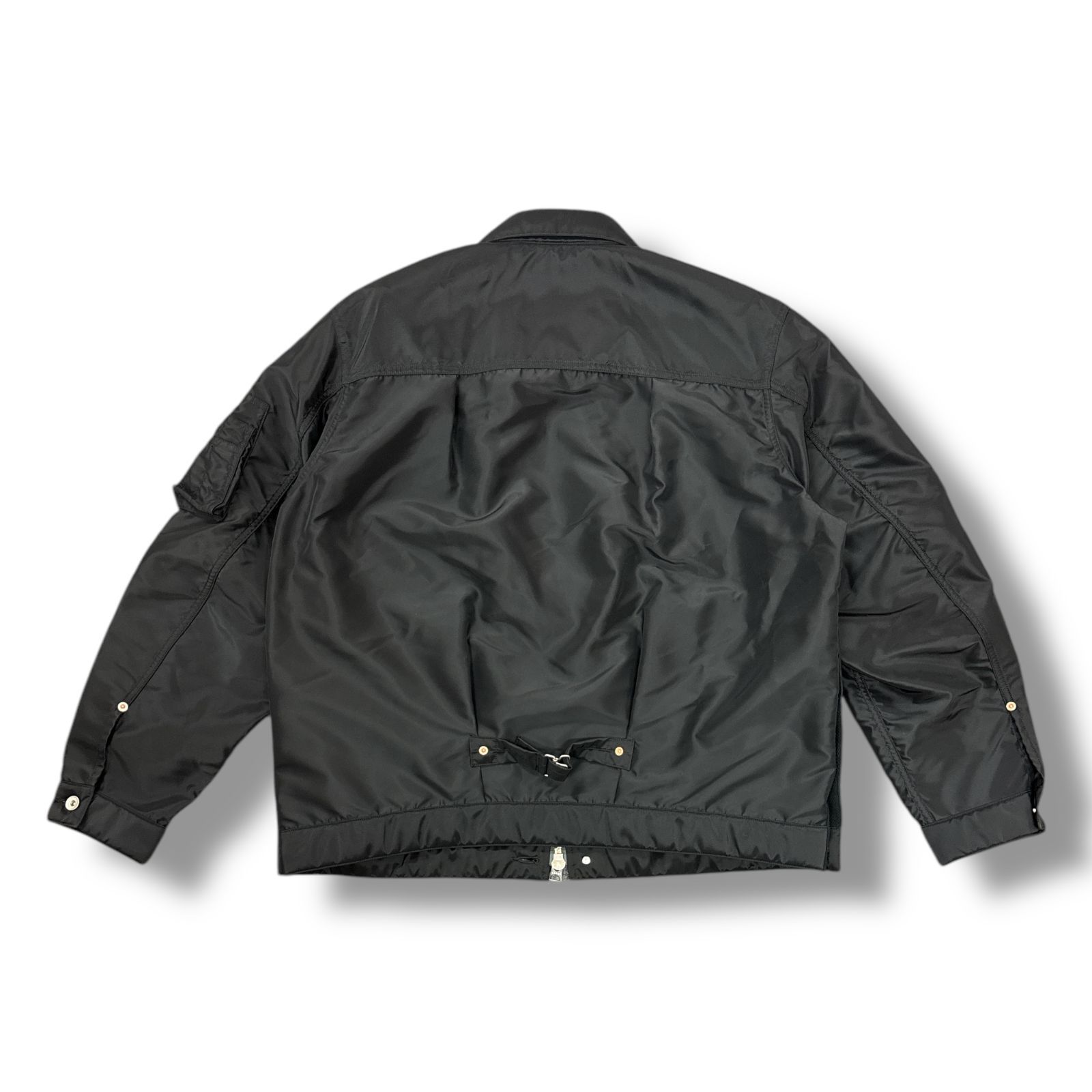 参考上代101500円 sacai 24AW Nylon Twill Blouson ナイロンツイル