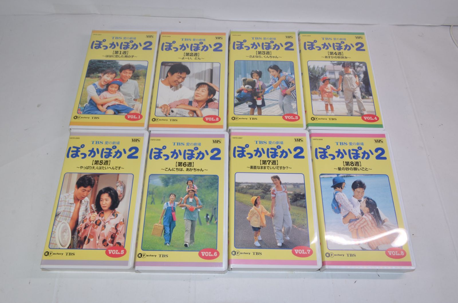 ☆動作良好☆ぽっかぽか ぽっかぽか2 セット☆VHS ビデオ☆TBS