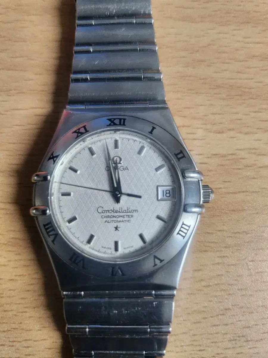 OMEGA オメガ 男性 オートマティック コンスティレーション クロノメーター 新モデル