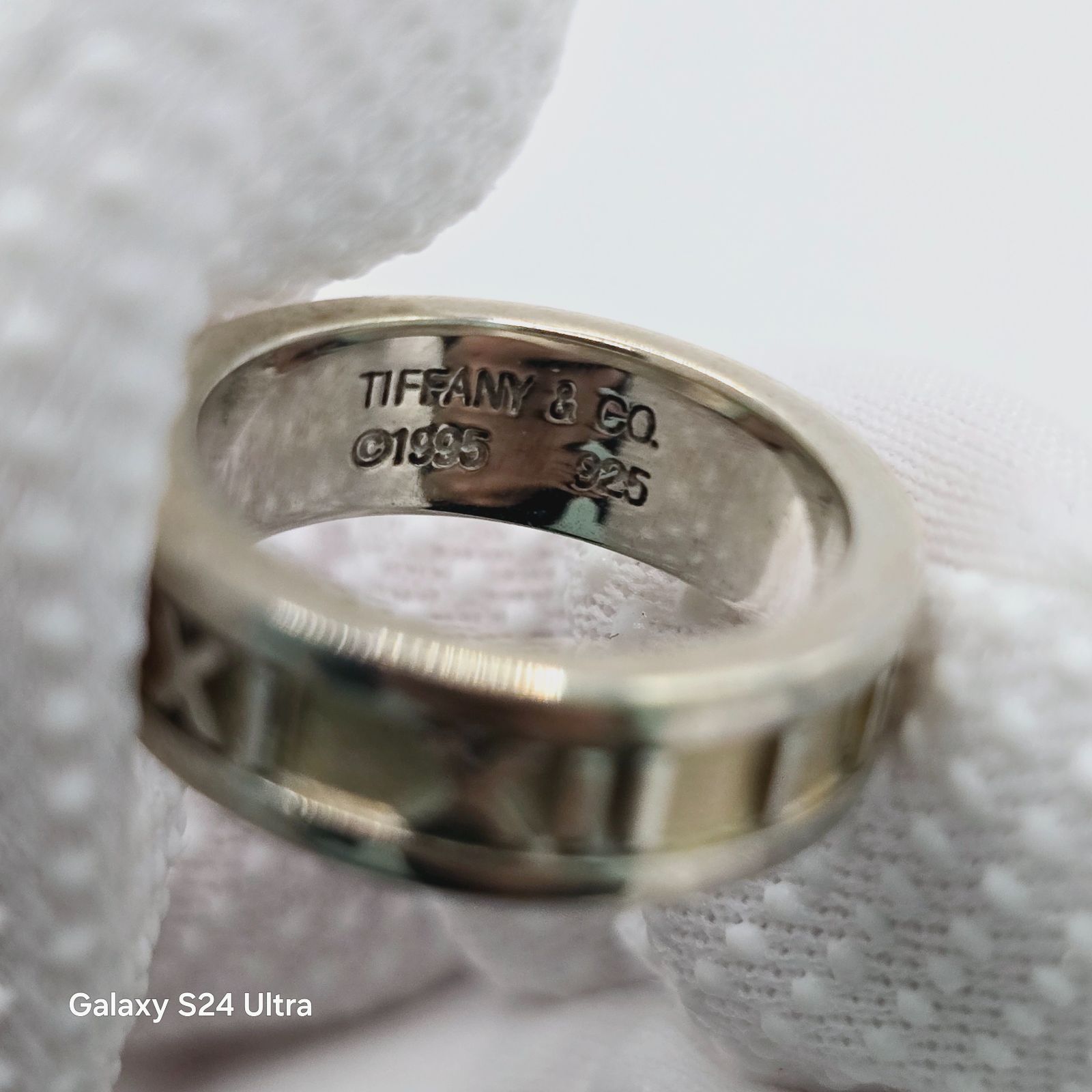 old Tiffany ティファニー　アトラスリング　アトラス　8号　希少 TIFFANY&Co ティファニー アトラス リング 約8号 シルバー 925
