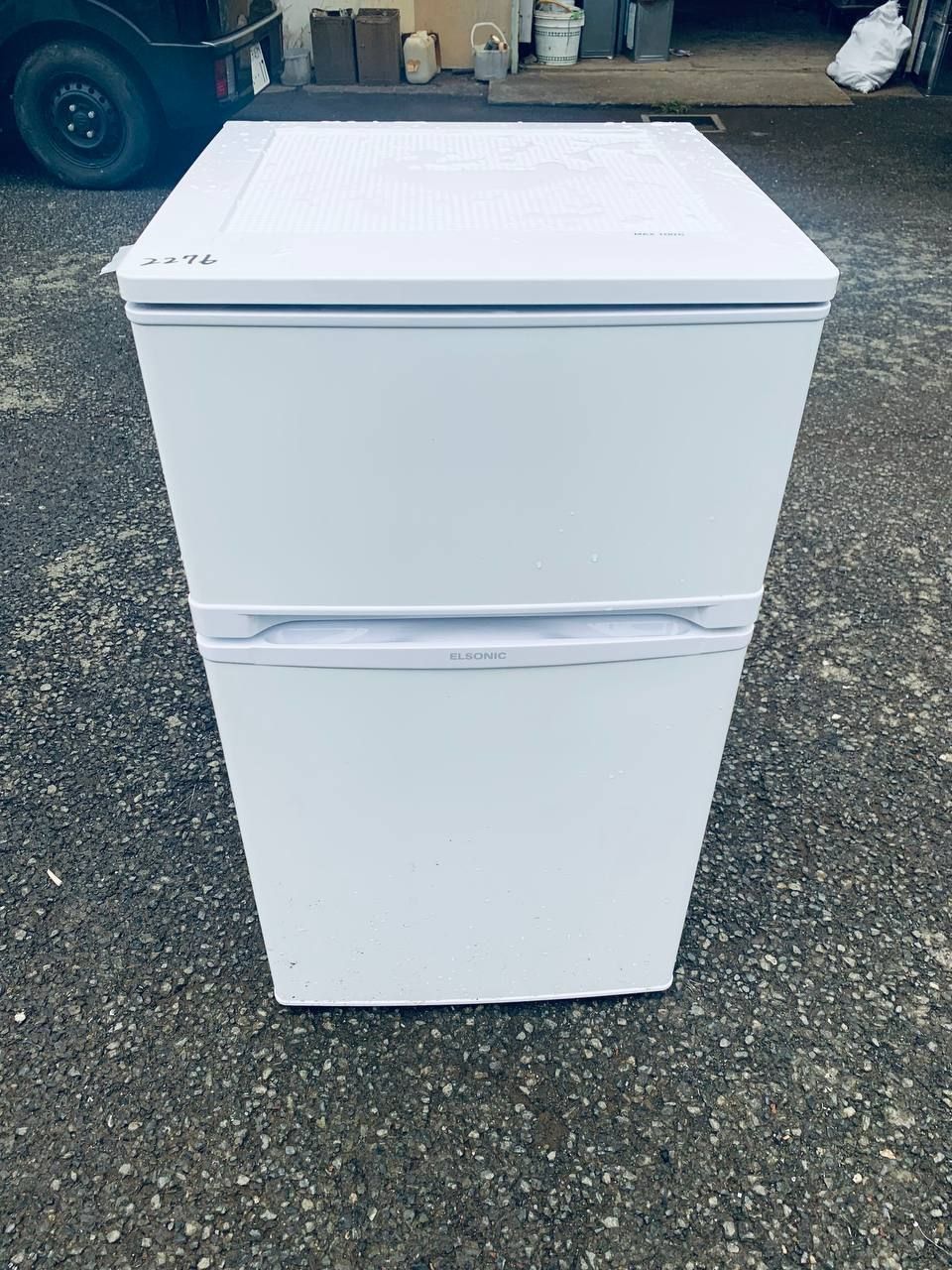 ELSONIC ノンフロン冷凍冷蔵庫 EJ-R832W ELSONIC 冷蔵庫 EJ-R832W 2023年製