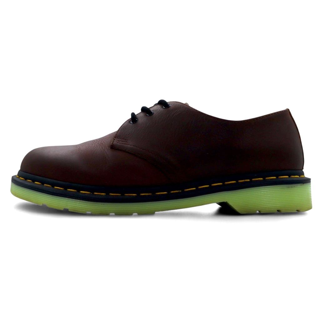 Dr.Martens 3ホール ドレスシューズ 27cm ブラウン レザー プレーントゥ 27161
