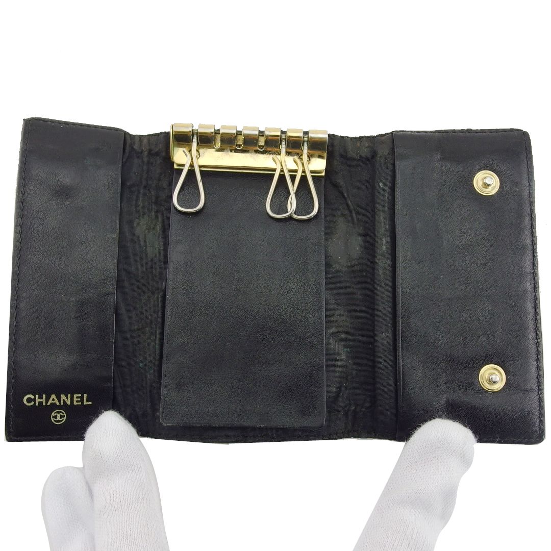 シャネル CHANEL キーケース ココマーク オールドシャネル