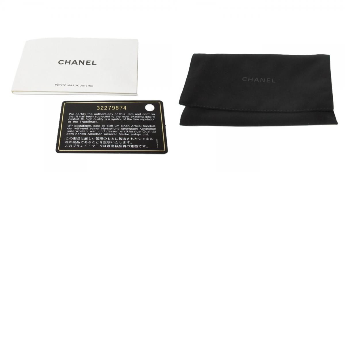 良品 CHANEL シャネル キャビアスキン マトラッセ クラシックミディアムフラップウォレット 三つ折り財布 AP0232 ブラック レディース 古着 中古 USED 良品 CHANEL シャネル キャビアスキン マトラッセ クラシック