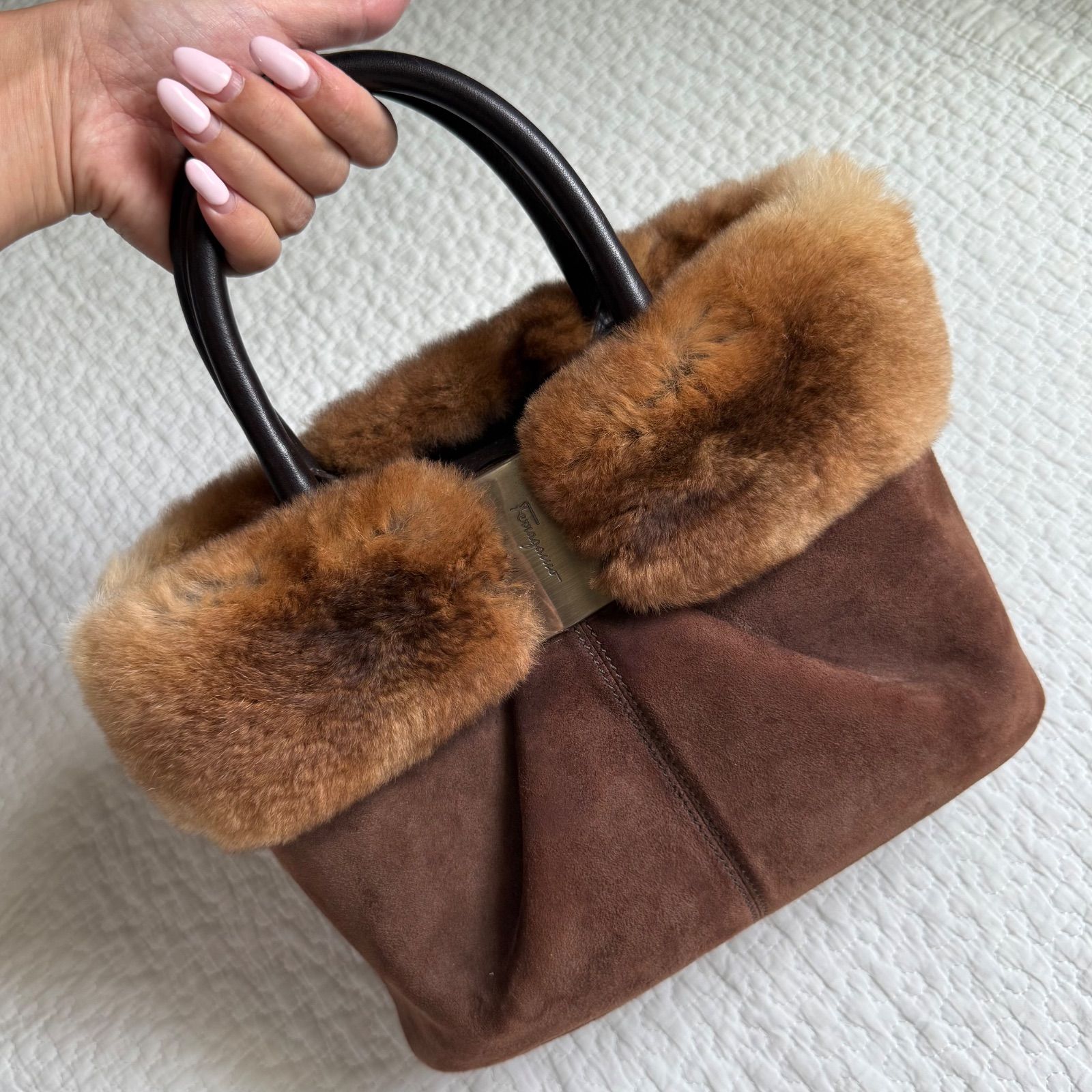 極美品 希少品 SalvatoreFerragamo サルヴァトーレフェラガモ