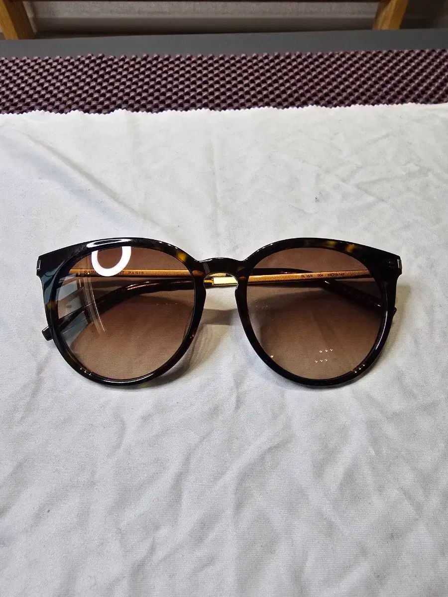 SAINT LAURENT サンローラン ウェリントン サングラス ブラウン