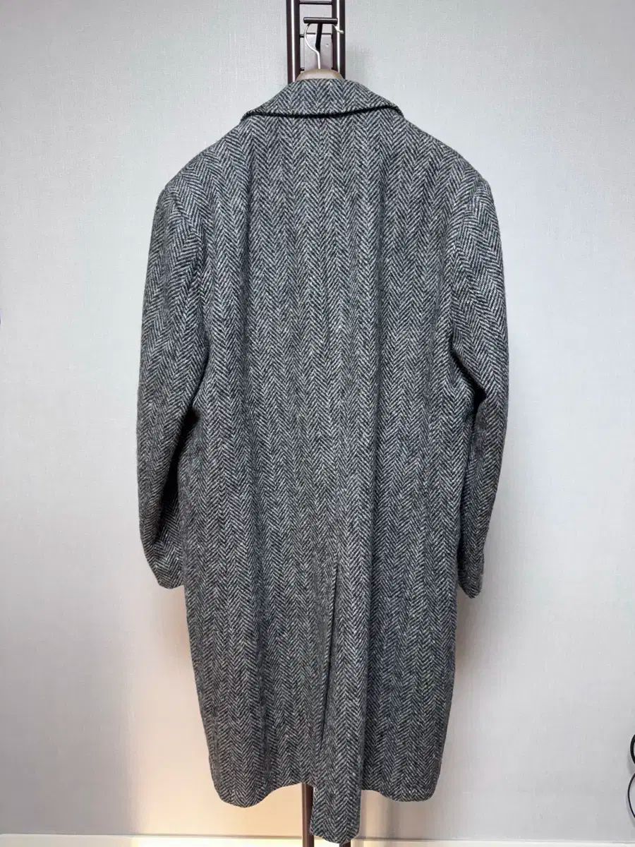 Harris Tweed ハリスツイード チェスターコート グレー HARRIS TWEED