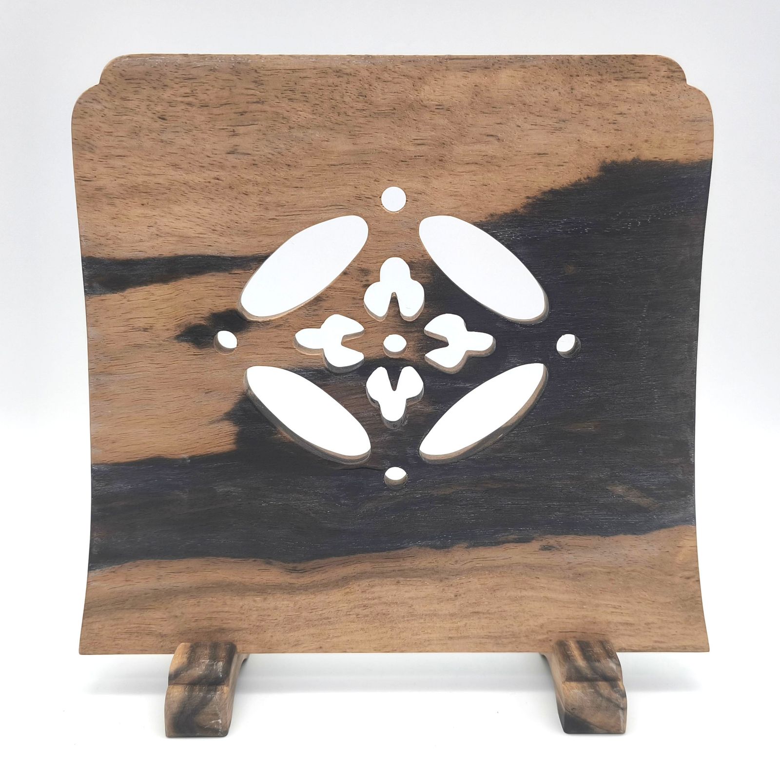 七宝透し 硯屏 書道具 No.251014-01 梱包サイズ60