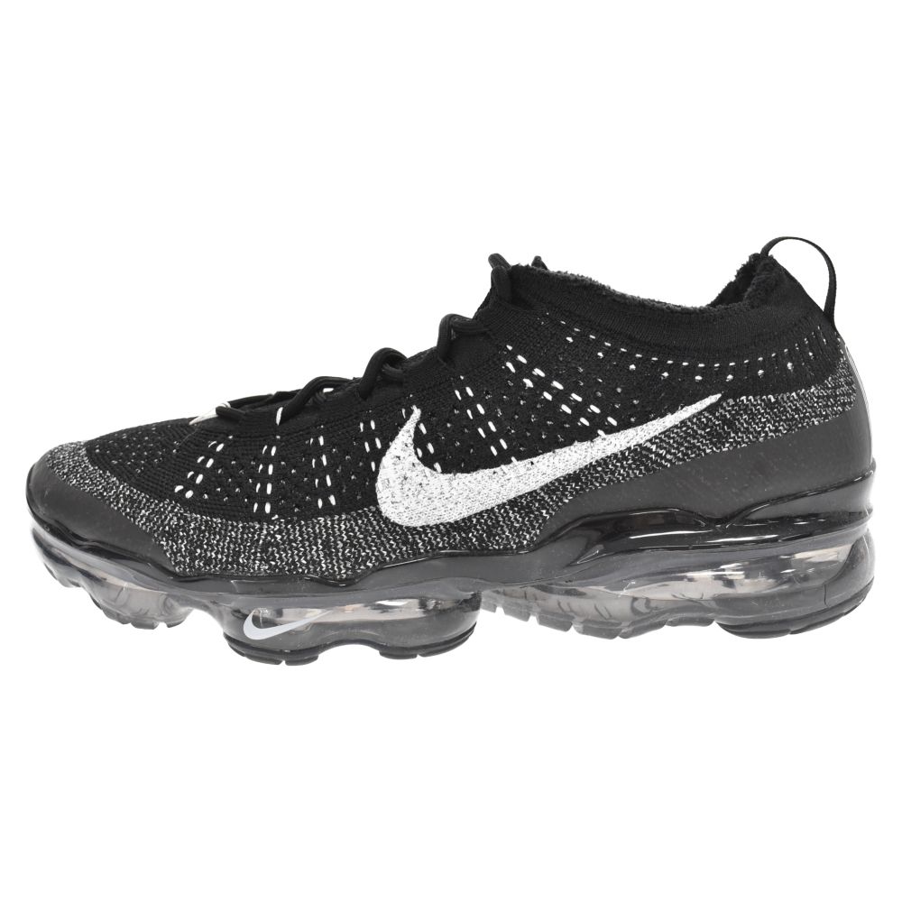 NIKE (ナイキ) AIR VAPORMAX FLYKNIT OREO DV1678-001 エアヴェイパーマックスフライニット オレオ  ローカットスニーカー US9.5/27.5cm ブラック - メルカリ