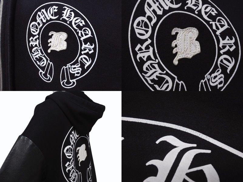 CHROME HEARTS❗️クロムハーツ❗️百合の紋章❗️ブラック　ボディバッグ CHROME HEARTS × Bella Hadid クロムハーツ ベラハディッド