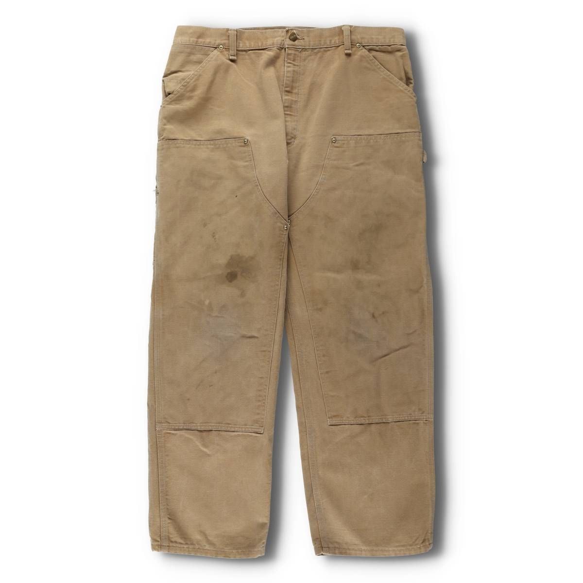 古着 90年代 カーハート Carhartt ダブルニー ダックペインターパンツ メンズw36相当 ヴィンテージ|evb031019