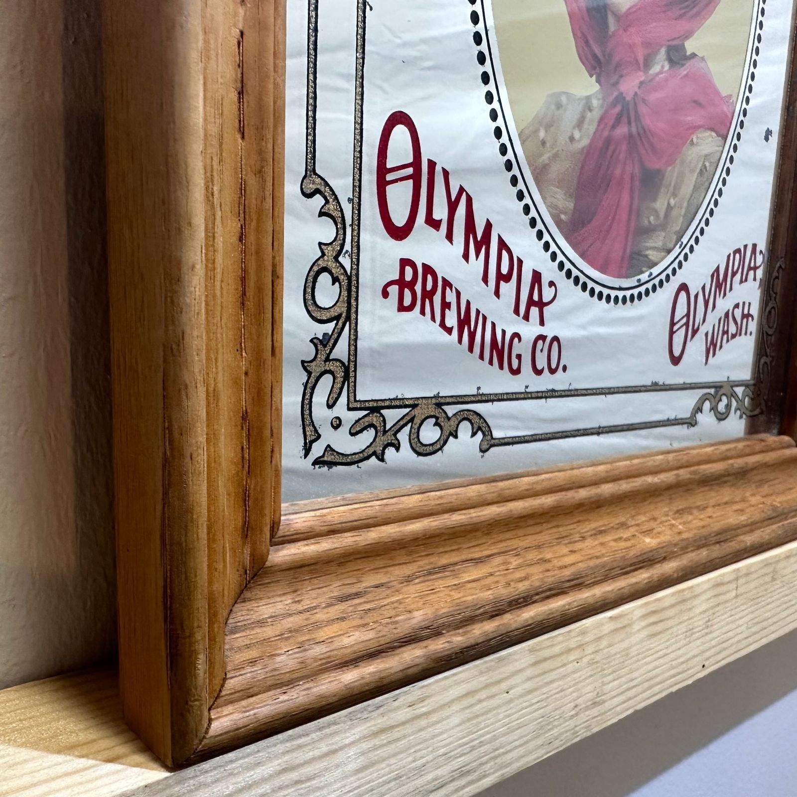 OLYMPIA BEER(オリンピアビア) パブミラー - メルカリ