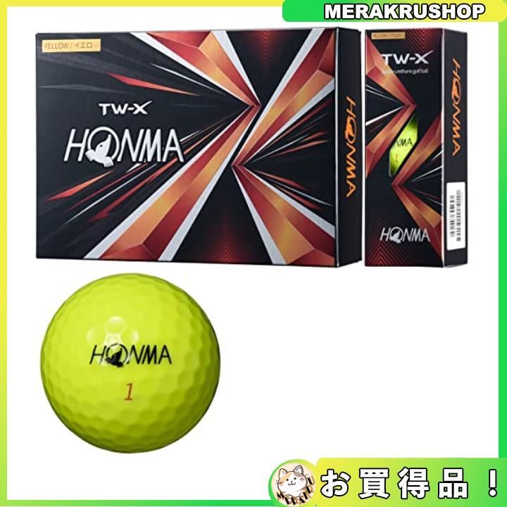 本間ゴルフ HONMA ボール TW-S ボール 2021年モデル 3ダースセット 3