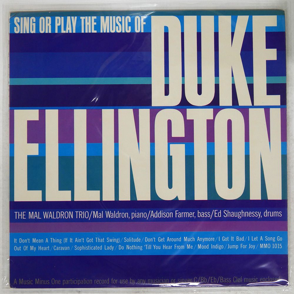 米 US盤 MAL WALDRON TRIO/SING OR PLAY THE MUSIC OF DUKE