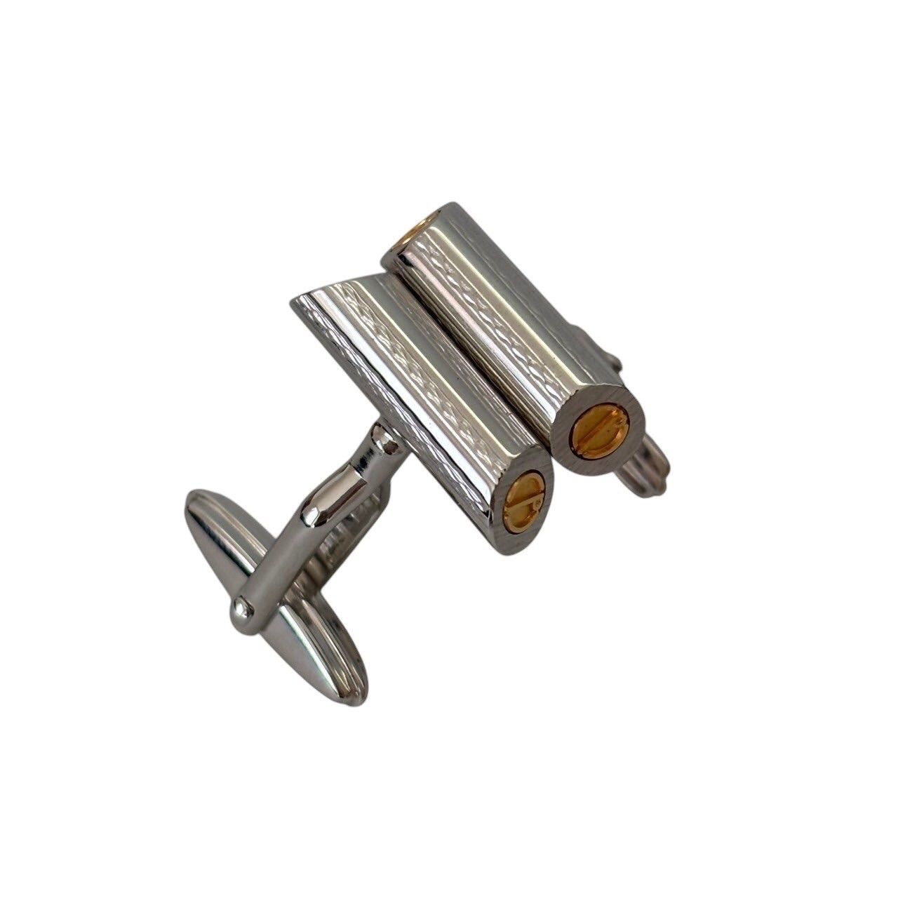 dunhill ダンヒル カフス シルバー ゴールド カフスボタン