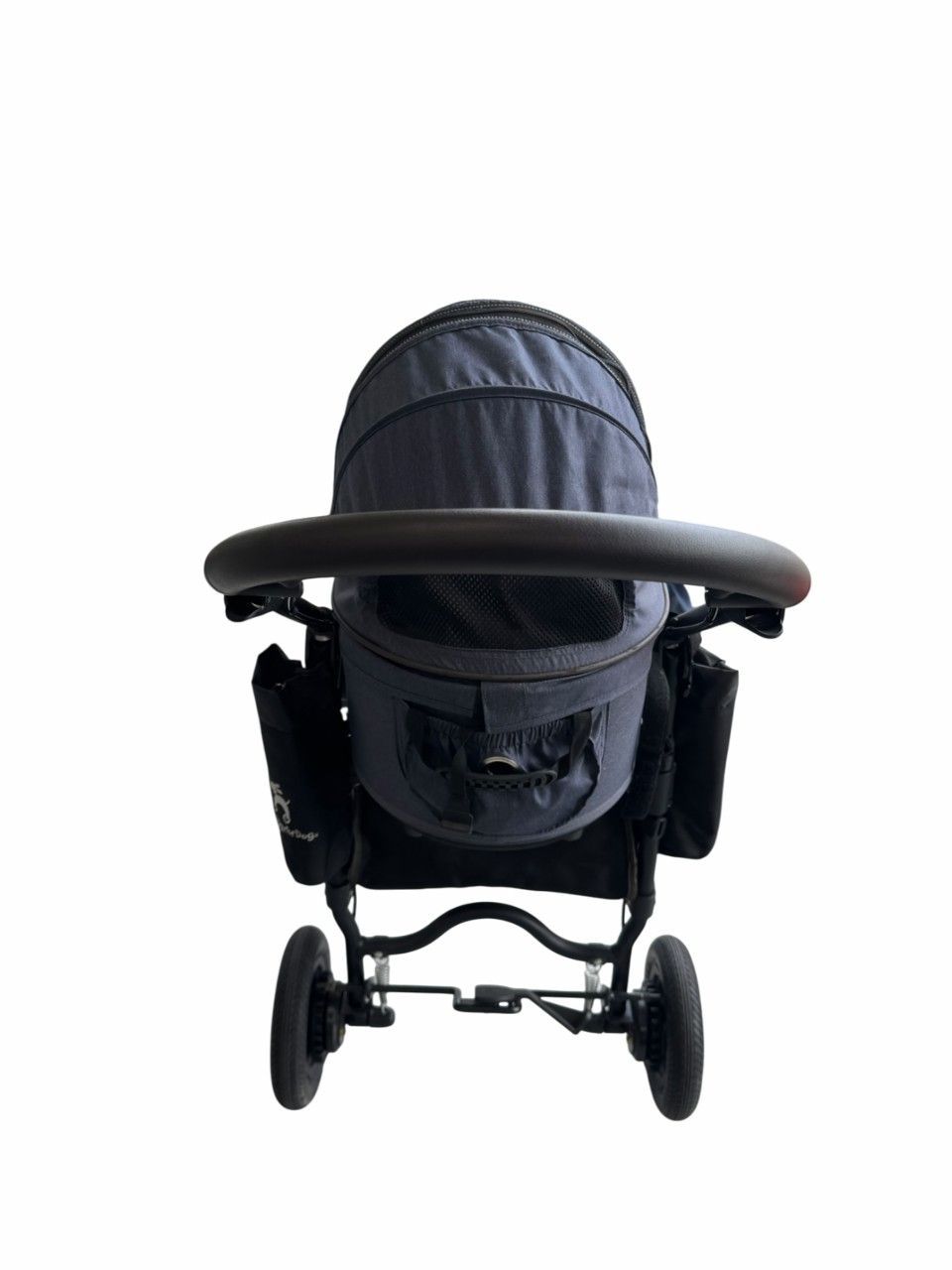  Air Buggy エアーバギ ペットカート ドーム2 M ブレーキモデル ネイビー ペットカート 犬用品